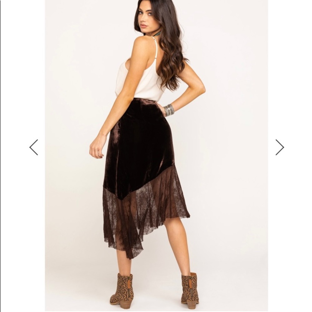 Free people My Lacey midi skirt